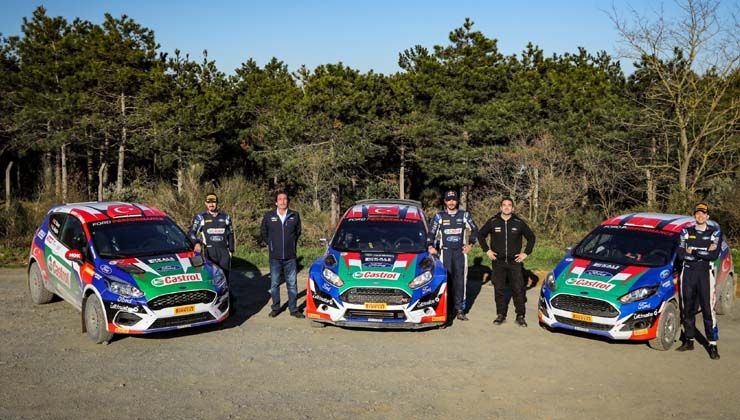 Castrol Ford Team Türkiye, genç pilotları ile Türkiye Ralli Şampiyonası’na hızlı başladı