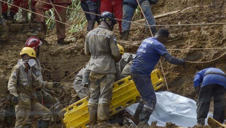 Brezilya’daki toprak kaymasında can kaybı 44’e yükseldi