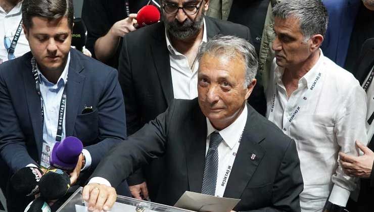Beşiktaş’ta seçim sonuçlandı! Zafer Ahmet Nur Çebi’nin