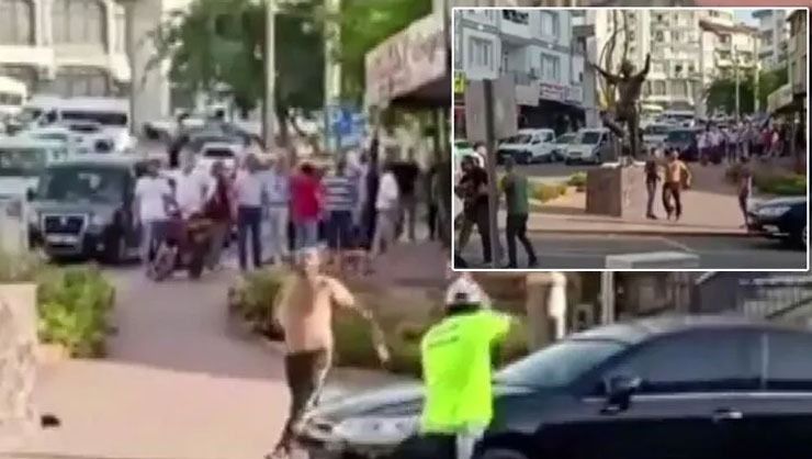 İzmir’de ceza yazdı diye polise böyle saldırdılar