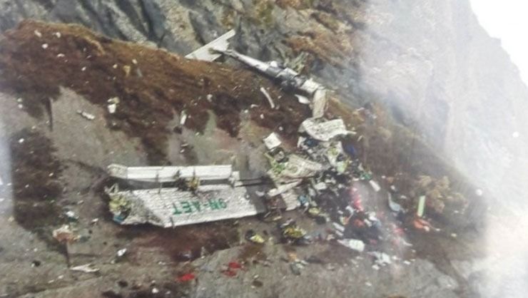 Nepal’de düşen uçakta 20 kişinin cansız bedeni bulundu