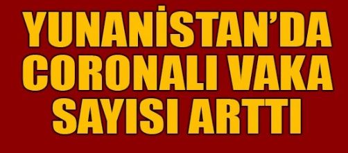YUNANİSTAN’DA CORONALI SAYISI YÜKSELDİ