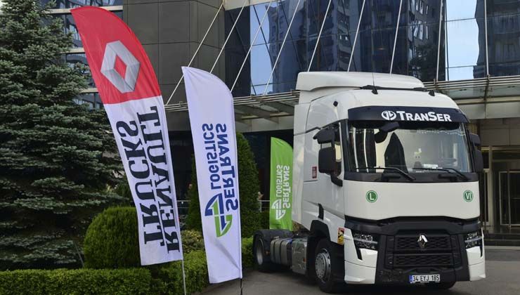 Sertrans’ın ilk Renault Trucks T EVO çekicileri Avrupa yolunda