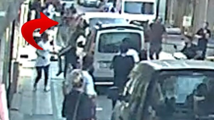 Zeytinburnu’nda balkondan düşen 2 yaşındaki çocuğu havada yakaladılar!