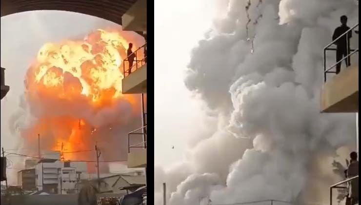 Kimyasal tesiste büyük patlama