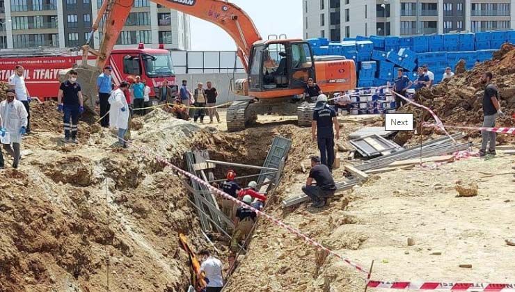 Başakşehir’de inşaattaki göçükte Salih Yazaydık hayatını kaybetti