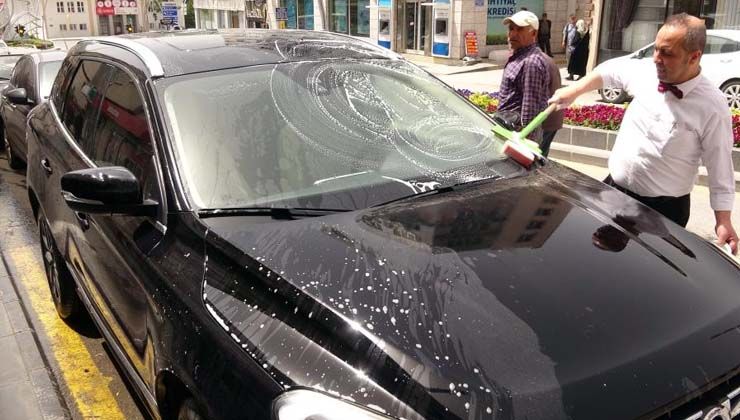 Yozgat’a gökten adeta çamur yağdı