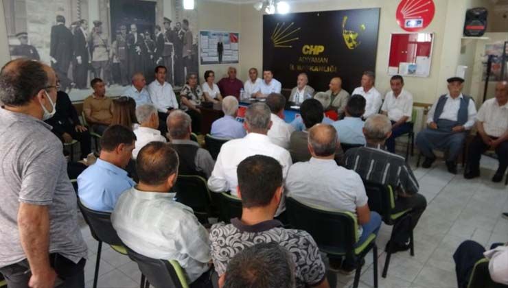 CHP’li milletvekilleri partililerle bir araya geldi