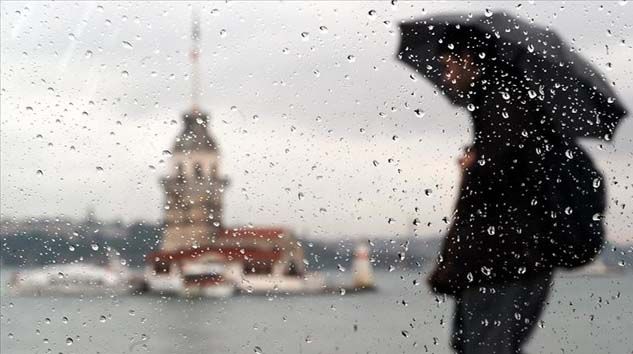 İstanbul’da yarın yağmur bekleniyor