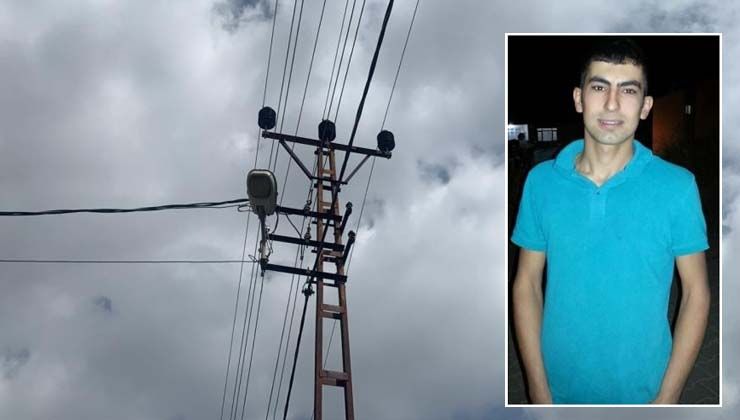 Elektrik akımına kapılan bir kişi öldü