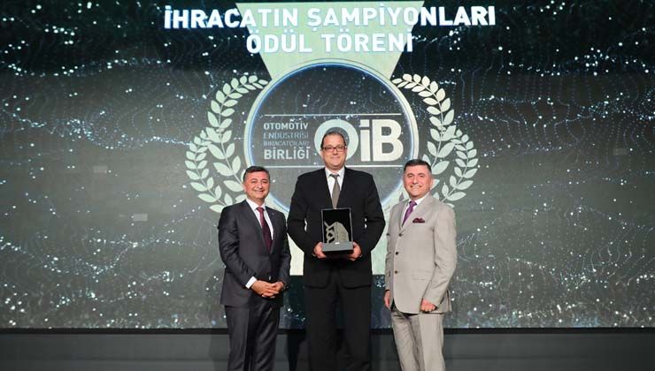 Otokar’ın ihracattaki başarısı ödülle taçlandırıldı