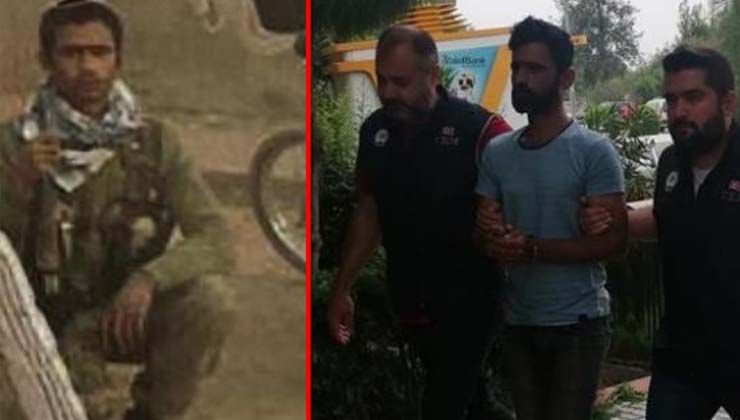 Kalaşnikof silahla örgüt üyeleriyle poz verdi, serbest bırakıldı