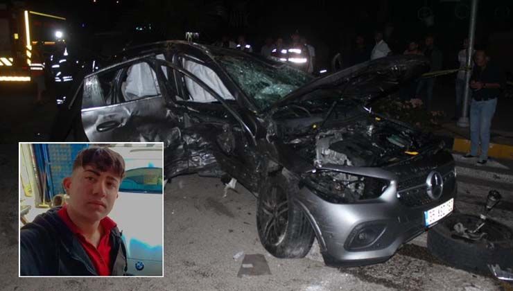 Manisa’daki kazada 17 yaşındaki Mert Kılıç hayatını kaybetti