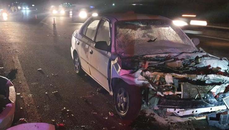 Polatlı’da otomobil çekiciye çarptı: 3 kişi yaralandı