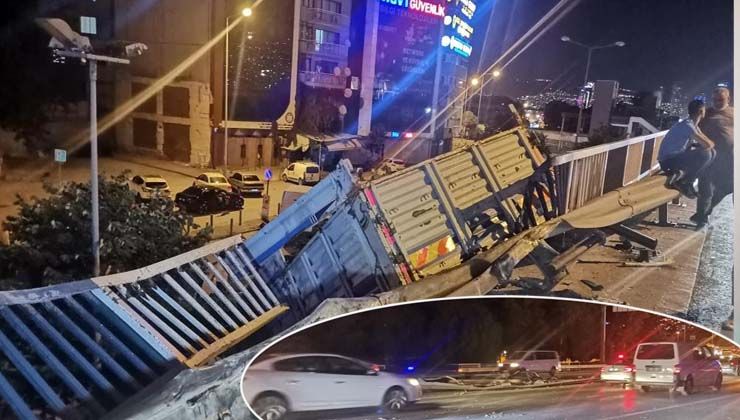 Karşı şeride geçen kamyon otomobile çarptı Hülya Çapkınoğlu hayatını kaybetti