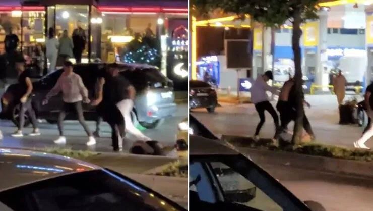 Esenyurt’ta hesap ödemeyen gençleri sokak ortasında dövdüler