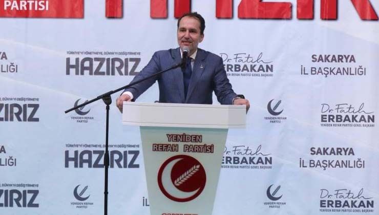 Erbakan: Yeniden Refah iktidarında önce ezilenler, önce mazlumlar anlayışı var