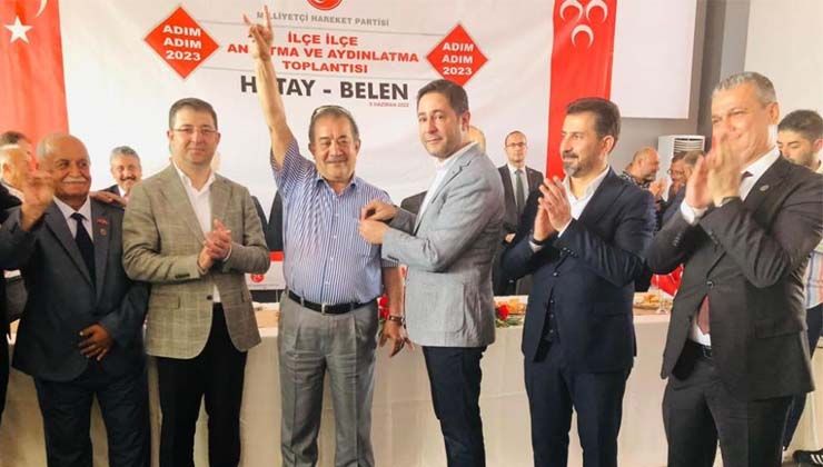 Havran Özden ve İYİ Partili Cengiz Saklar MHP’ye katıldı