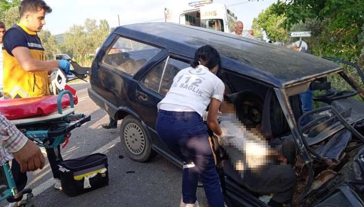 Bursa’da iki araç kafa kafaya çarpıştı Ali Yakıcı öldü