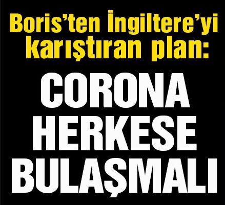 Boris’ten corona planı
