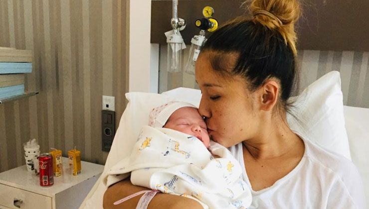 Hem panik, hem mutluluk… Bindiği takside doğum yaptı