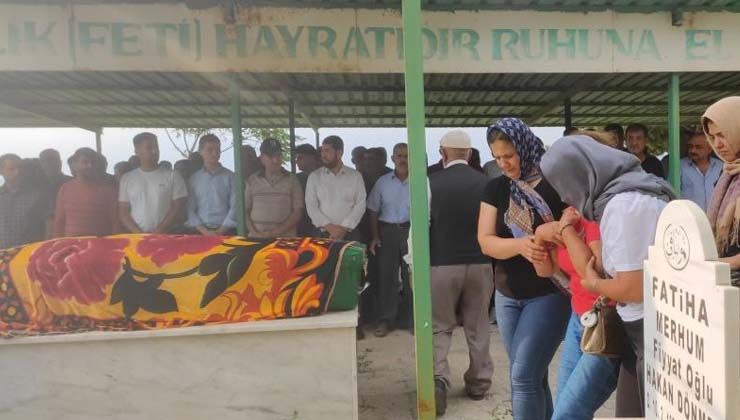 Hatay’da ölü olarak bulunan Aylin gözyaşları içinde defnArslan edildi
