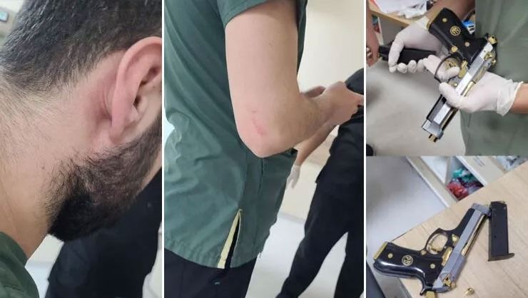 Diyarbakır’da doktora şiddet: Önce darp etti sonra silah çekti