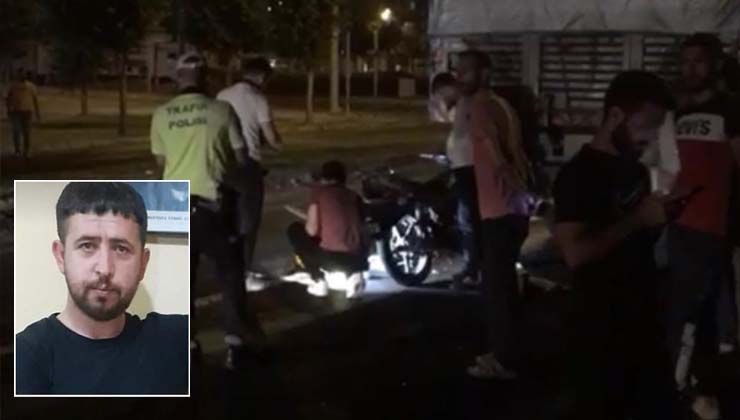 Tıra arkadan çarpan motosiklet sürücüsü İbrahim Halil Baran hayatını kaybetti