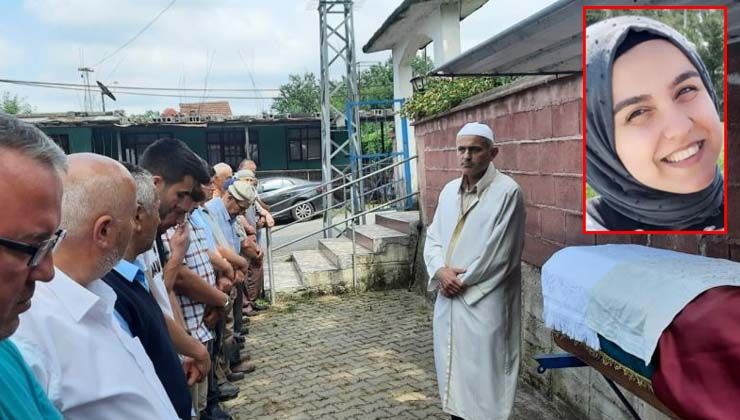 Kader Baloğlu nişan elbisesiyle son yolculuğuna uğurlandı