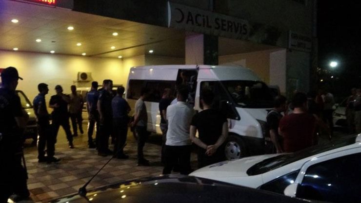 Kayısı kavgası hastaneyi karıştırdı: 2’si polis 6 yaralı, 13 gözaltı