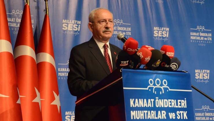 Kılıçdaroğlu: 6’lı masaya bakan herkes kendisini görüyor