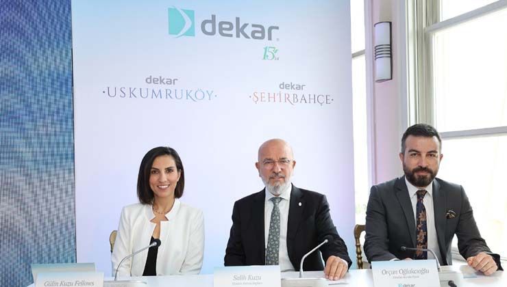 Dekar Yapı, 15. yılını dört yeni proje ile taçlandırıyor
