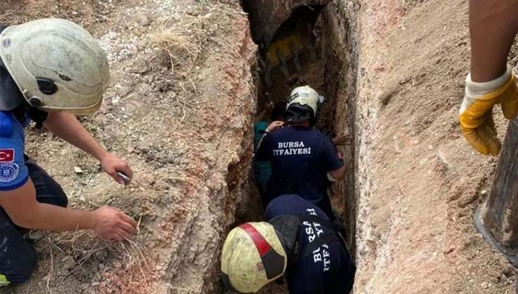 Göçük altında can pazarından mutlu haber