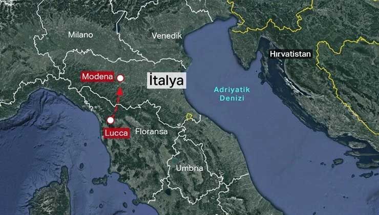 İtalya’da 4 Türk’ün içinde olduğu helikopterin düştüğü bölge bulundu