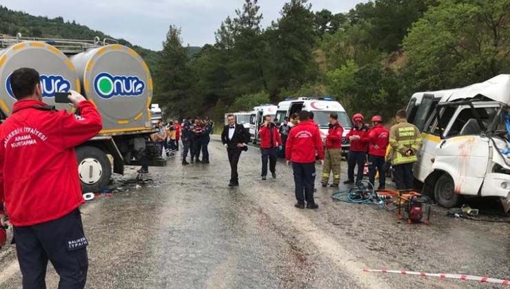 Balıkesir’deki kazada hayatını kaybedenlerin isimleri açıklandı