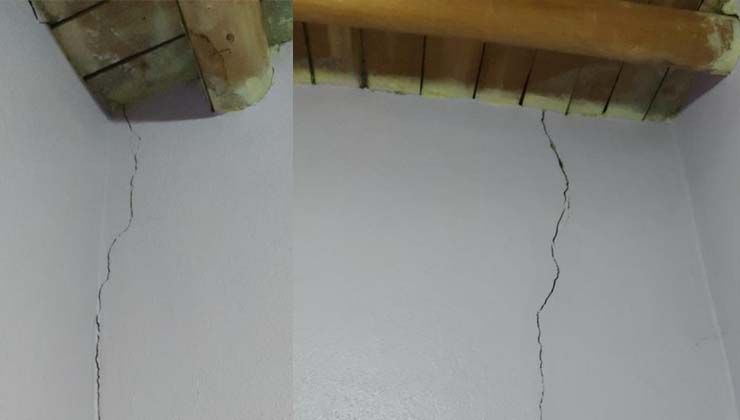 Van’da 5.0 büyüklüğündeki depremde bazı evlerde çatlaklar oluştu