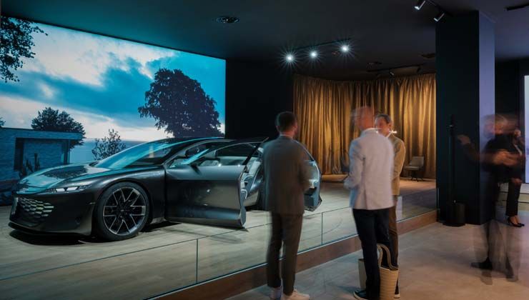 Audi’den tasarım haftasına özel iki yeni konsept: Audi grandsphere ve Audi A6 Avant e-tron