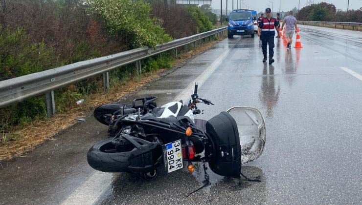 Adana’da bariyere çarpan motosikletin sürücüsü Soner Çelik hayatını kaybetti