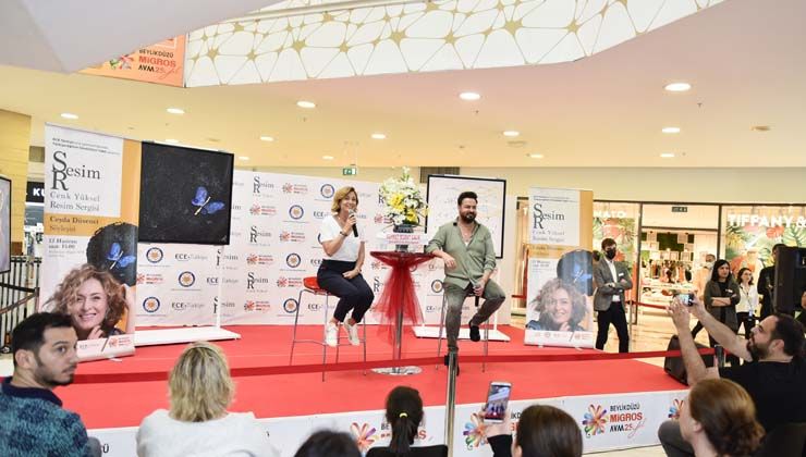 Birbirinden renkli hikayelerin anlatıldığı ‘Sesim Resim’ sergisi Beylikdüzü Migros AVM’de açıldı