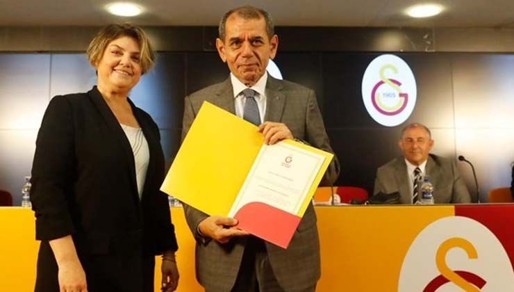 Galatasaray’da Dursun Özbek ve yönetimi mazbatalarını aldı