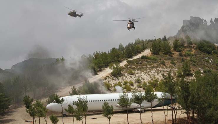 Türkiye ve KKTC’den nefes kesen tatbikat: “Şehit Teğmen Caner Gönyeli-2022”