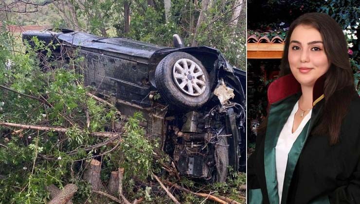 Gümüşhane’de kaza yapan avukat Hüsna Turhan hayatını kaybetti
