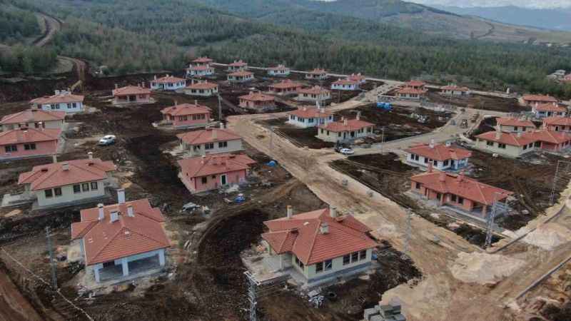 Villaları aratmayan köyevleri 4 Şubat’ta teslim ediliyor