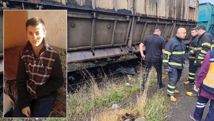 Yük treninin altında kalan Abdülsamet Yurt hayatını kaybetti