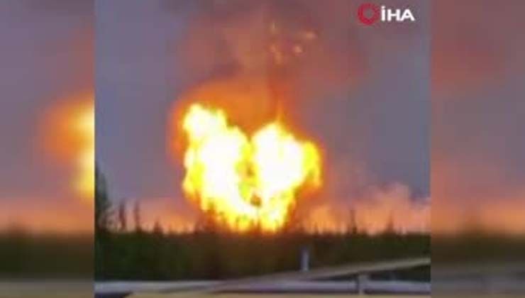 Rusya’nın Gazprom şirketine ait doğal gaz tesisinde patlama