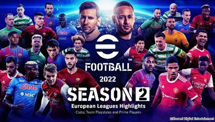 Sezon 2 başlarken PES Mobil sürümü ‘eFootball 2022’ olarak güncelleniyor