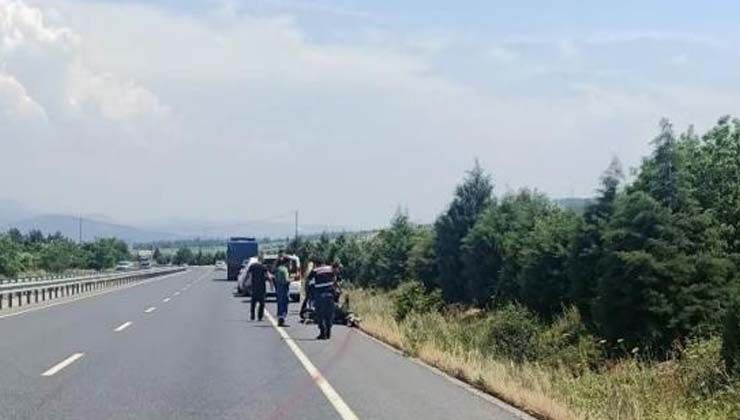 Manisa’da motosiklet sürücüsü Eren Herdem kaza yaparak hayatını kaybetti