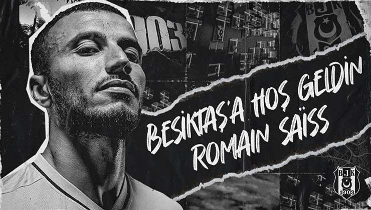 Beşiktaş, Faslı Romain Saiss ile resmi sözleşme imzaladı