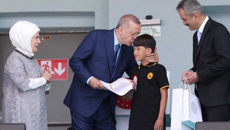 Cumhurbaşkanı Erdoğan:100 milyon yardımcı kaynağı öğrencilerimizle buluşturmayı hedefliyoruz