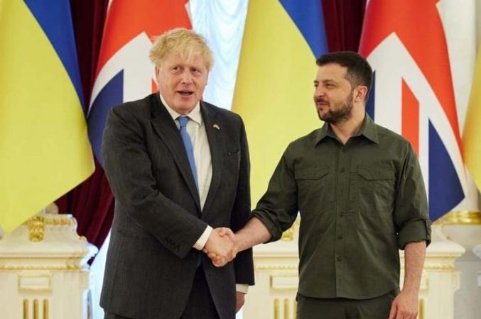 İngiltere Başbakanı Johnson’dan Kiev’e sürpriz ziyaret